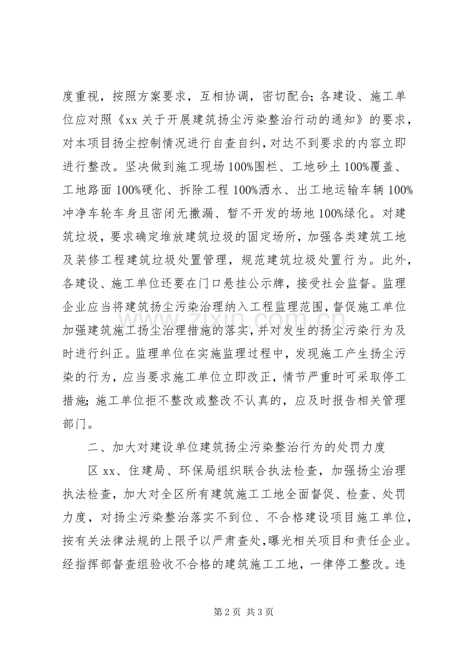 在全区建筑扬尘污染整治行动动员大会上的讲话.docx_第2页