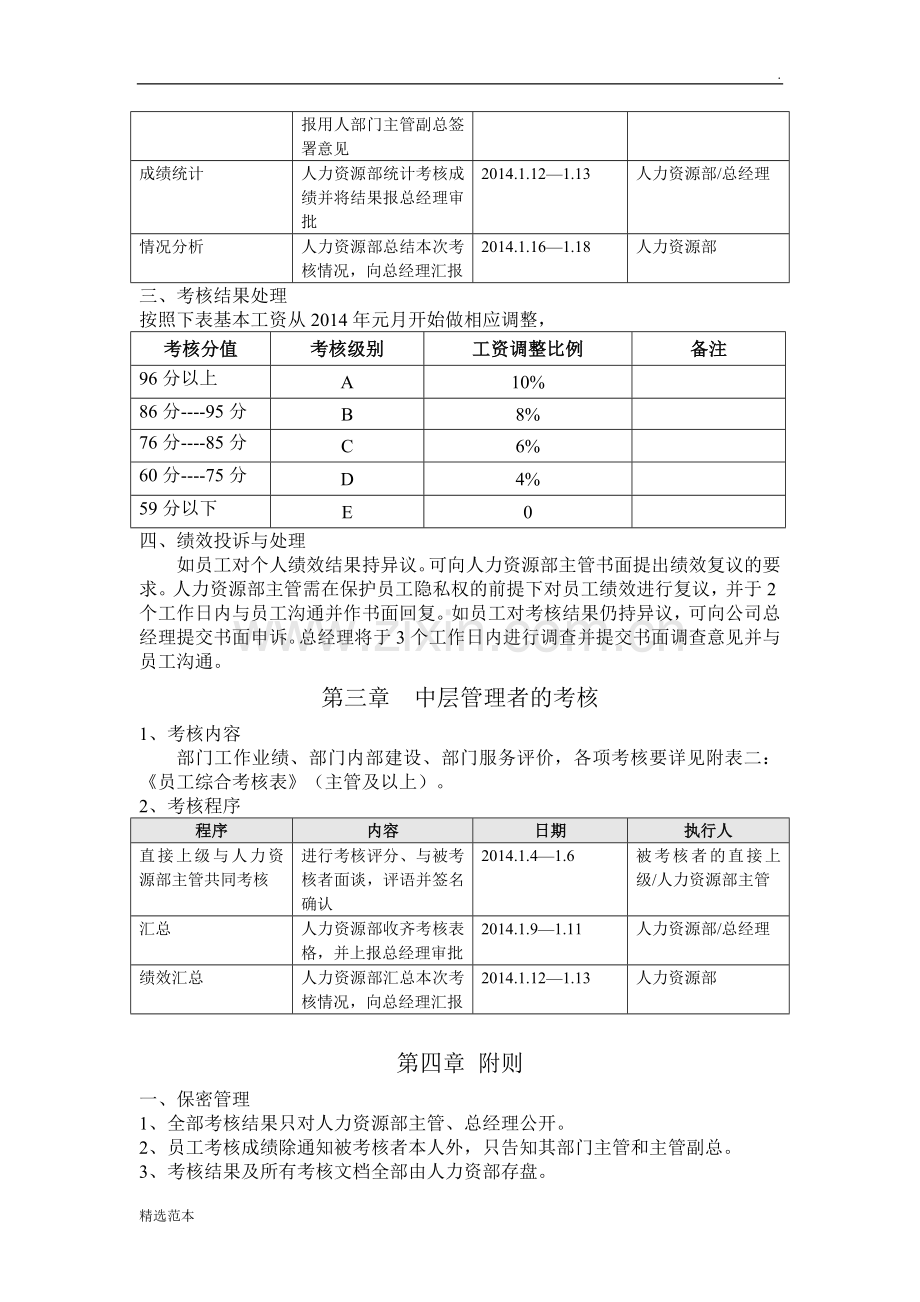 年终绩效年终绩效考核方案(通用版).doc_第2页