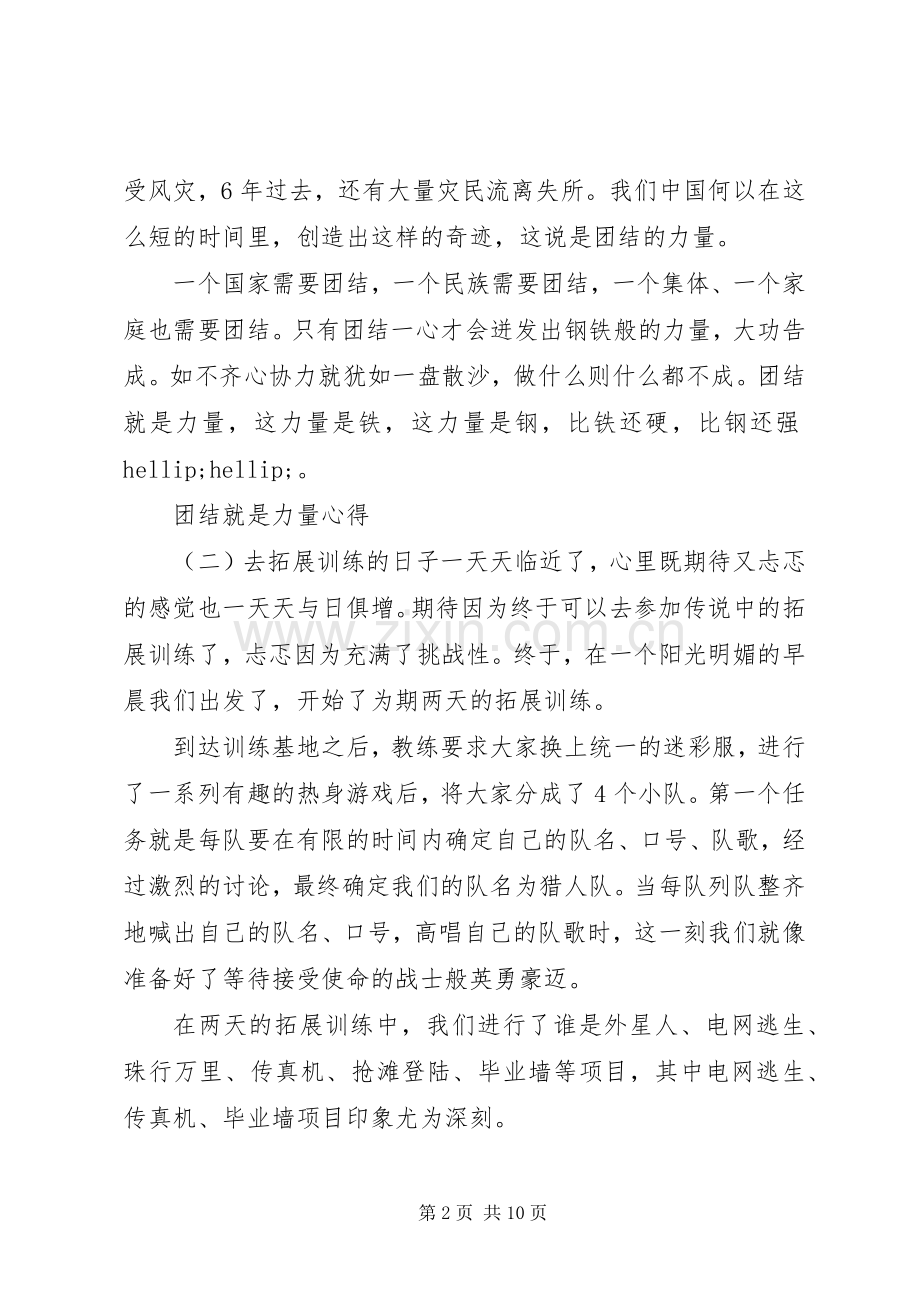 团结就是力量心得.docx_第2页