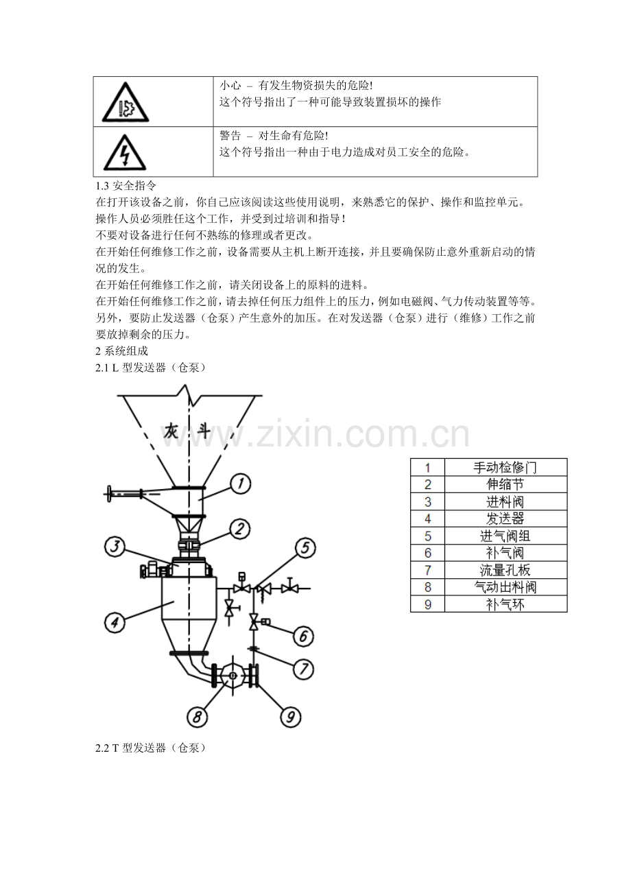 正压浓相仓泵气力除灰系统安装、调试、操作、维护说明(上).doc_第2页