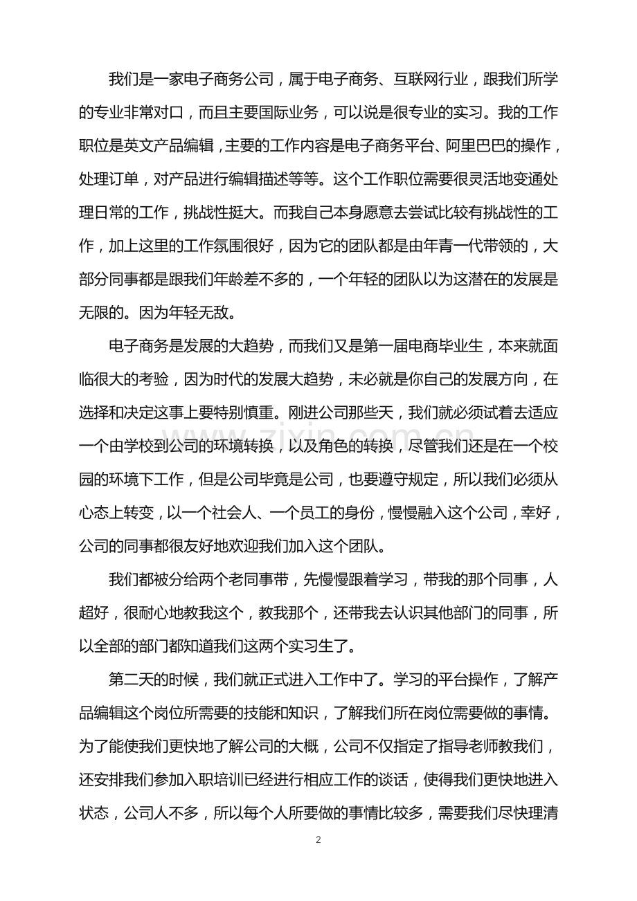 电子商务实训报告总结.doc_第2页