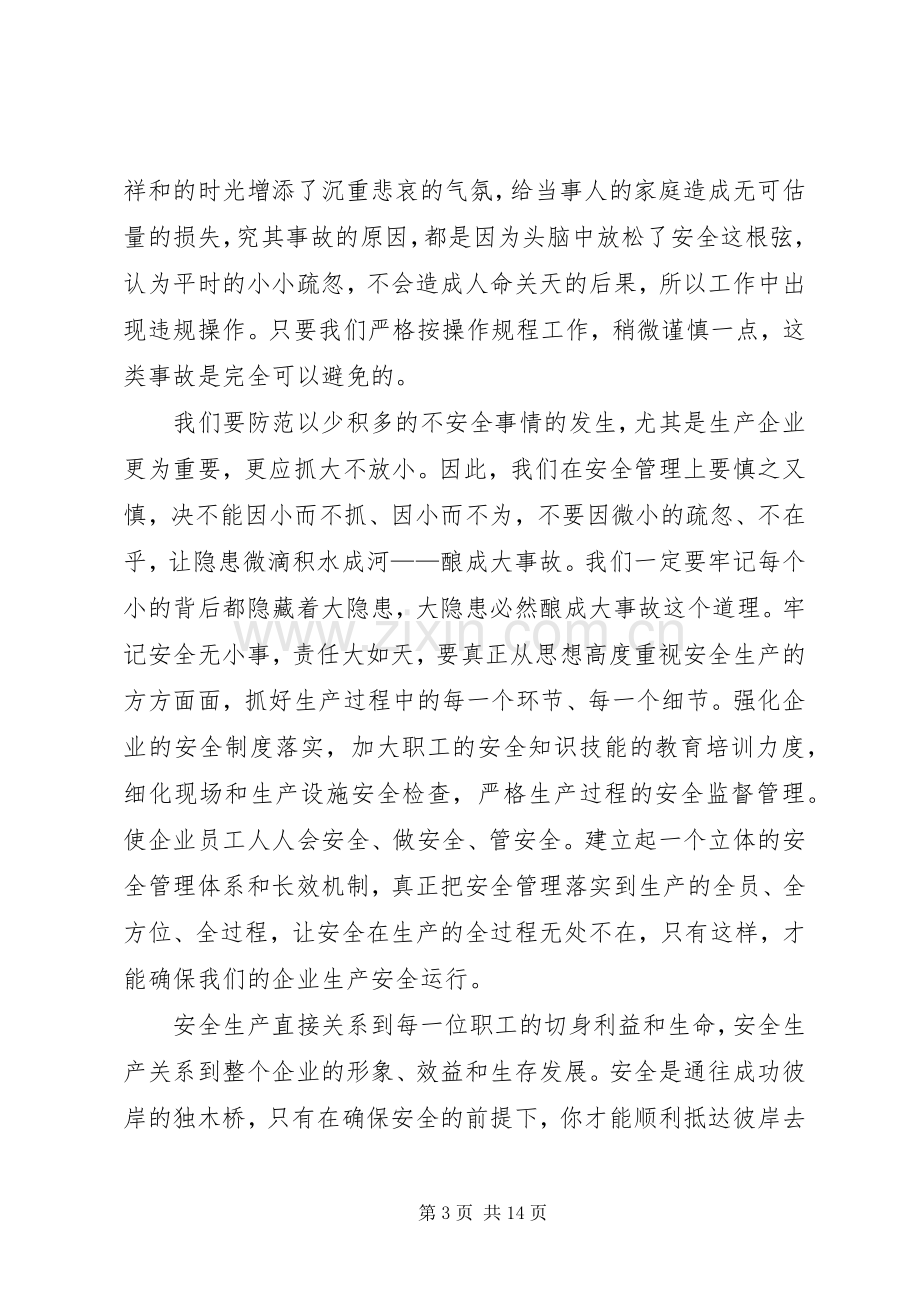 弘扬安全文化推进安全发展演讲稿.docx_第3页