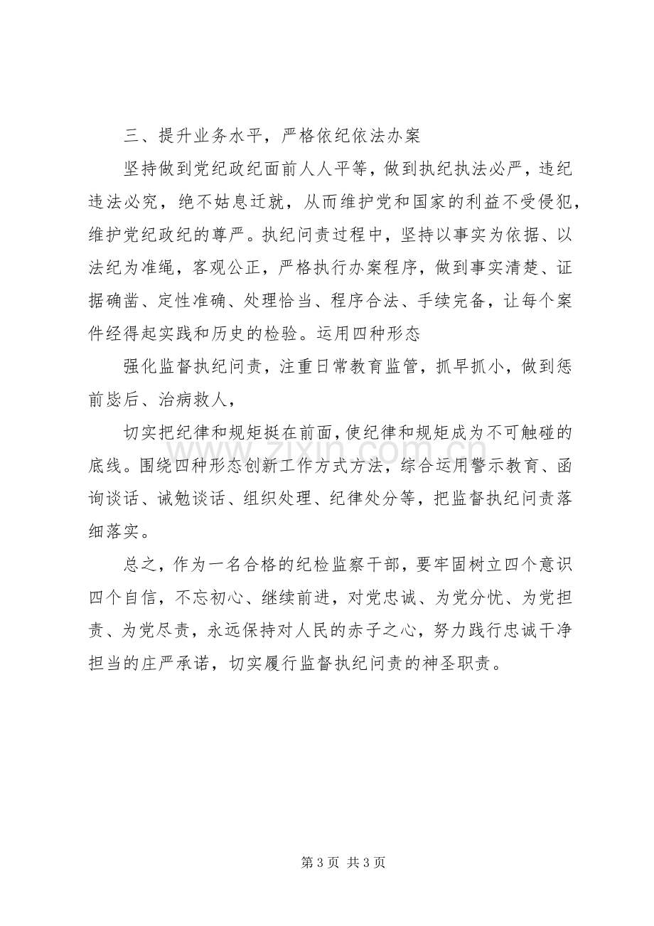 不忘初心牢记使命纪检监察干部学习心得体会.docx_第3页