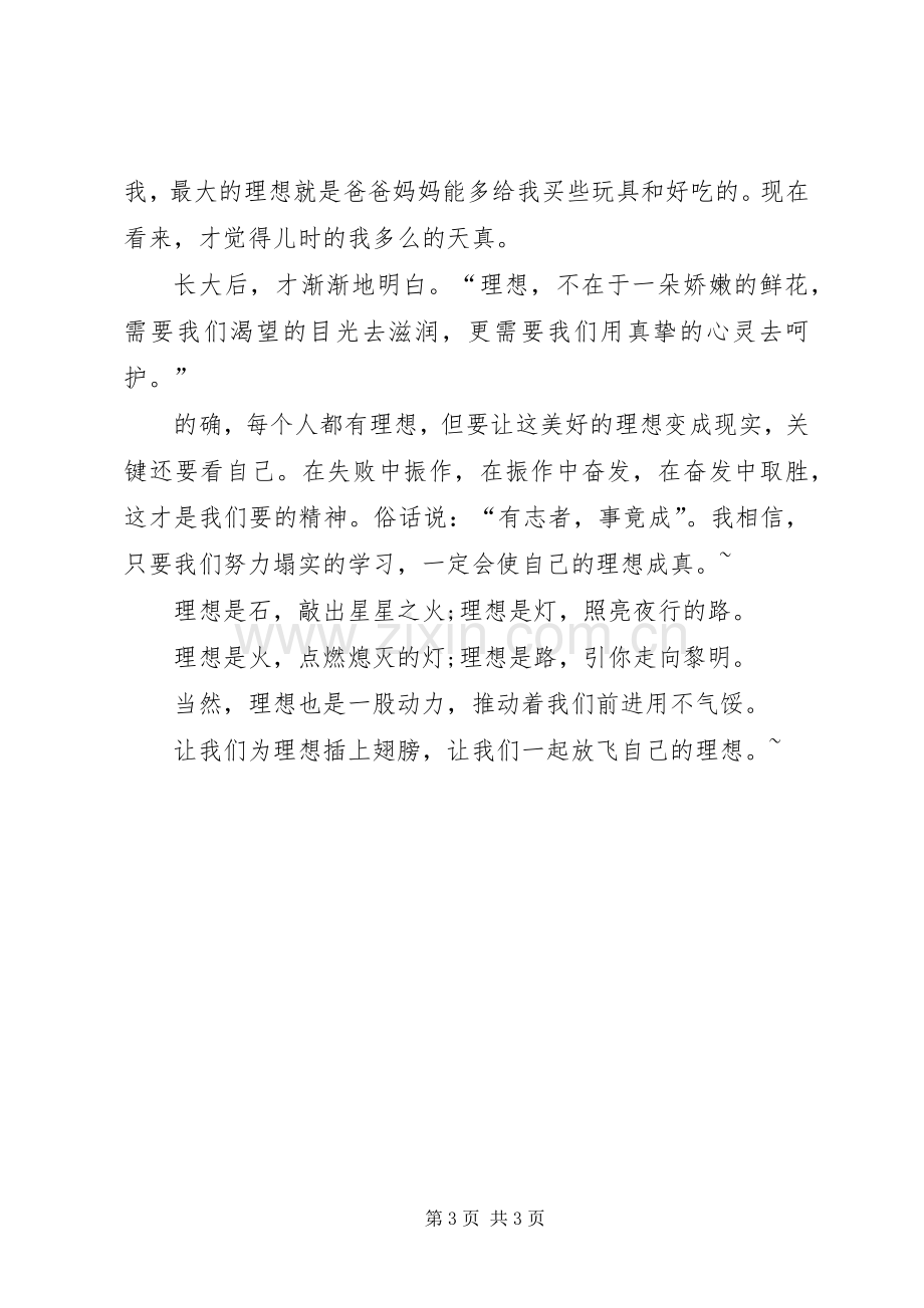 关于青春和理想的演讲稿.docx_第3页