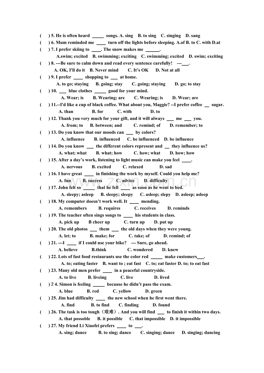 九年级上Unit2全单元学案.doc_第3页