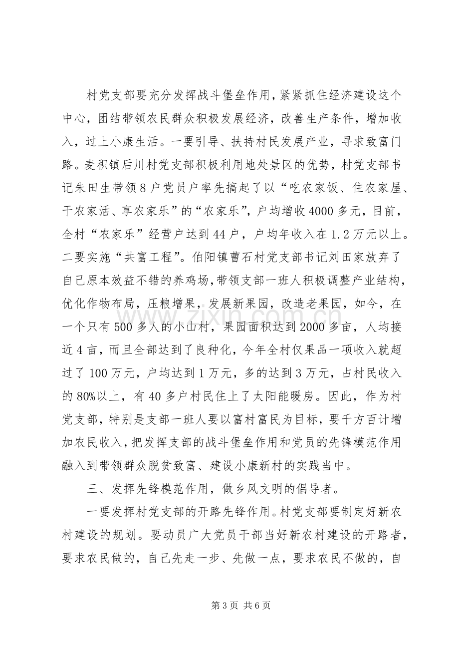 农村党支部书记专题辅导讲话.docx_第3页