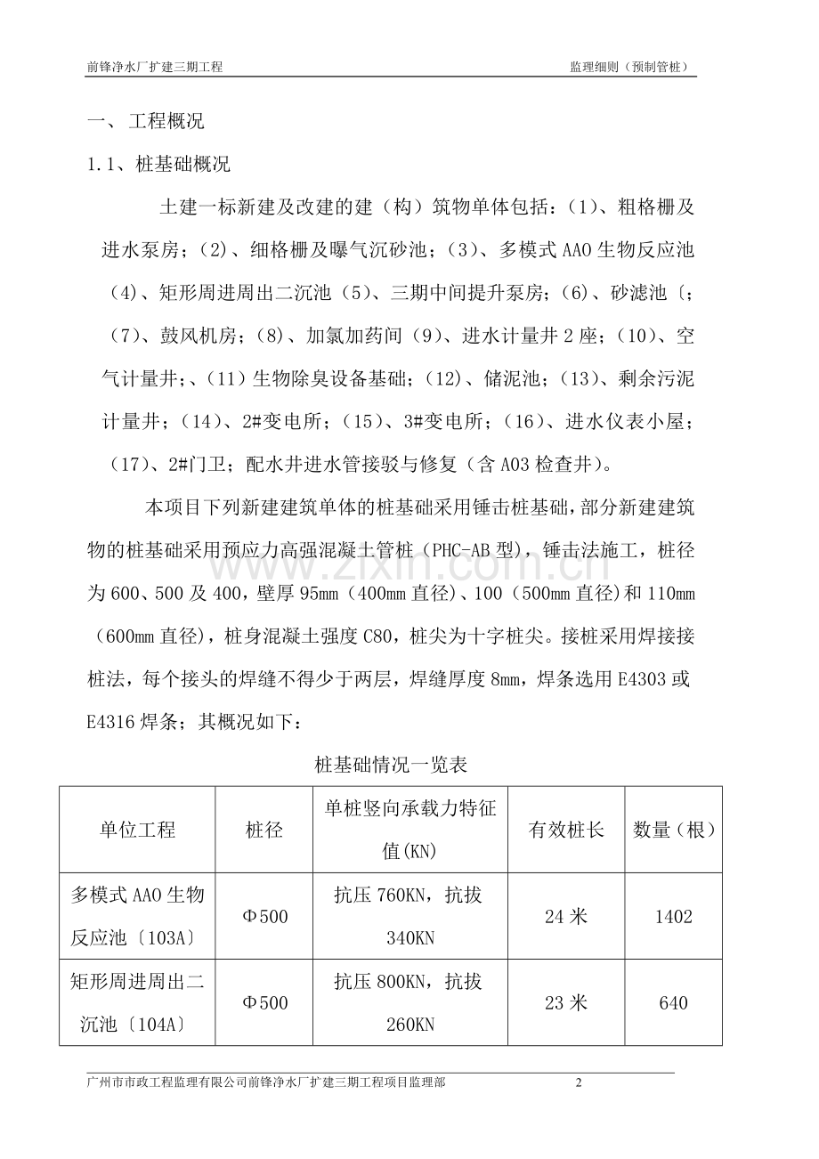 预制管桩工程监理细则(一标).doc_第3页