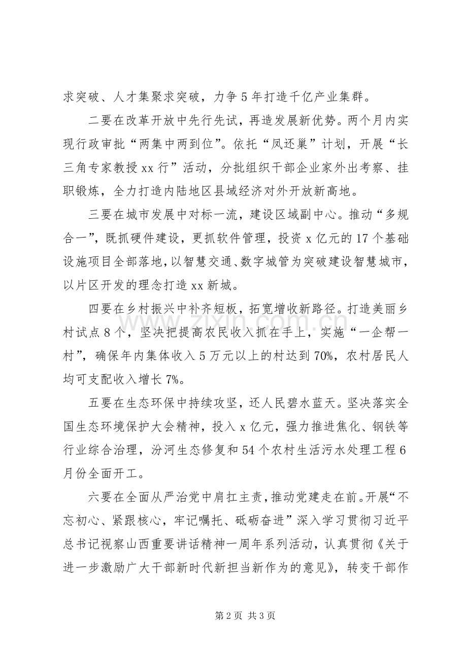 全市“长三角地区高质量发展学习考察报告会”发言稿：对标先进经验强化改革创新.docx_第2页