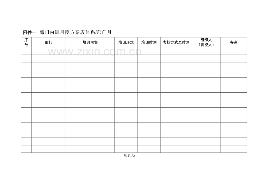 适用于中小企业部门内训工作开展方案.docx_第3页