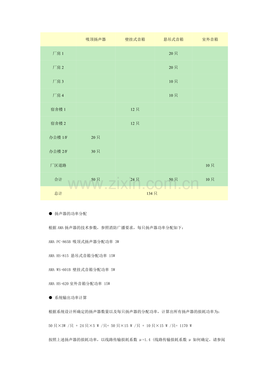 大型工厂公共广播系统设计方案.doc_第2页