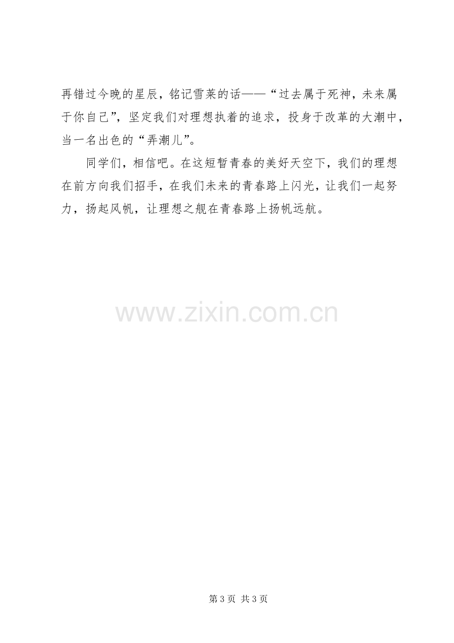 理想,在青春中闪光演讲稿.docx_第3页