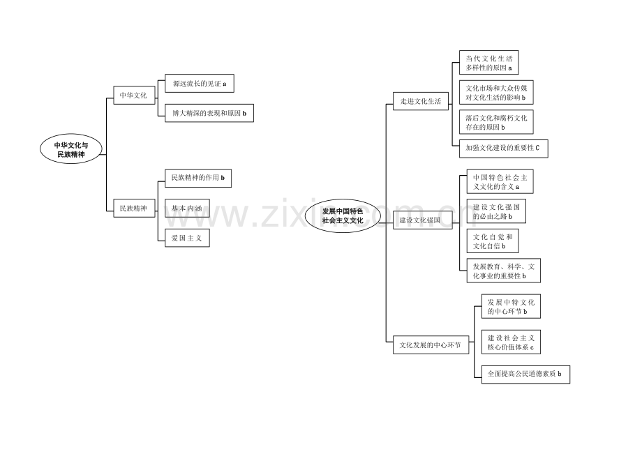 高三复习《文化生活》知识导图表.doc_第2页