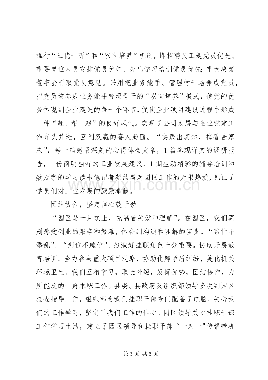 主任助理挂职心得体会.docx_第3页