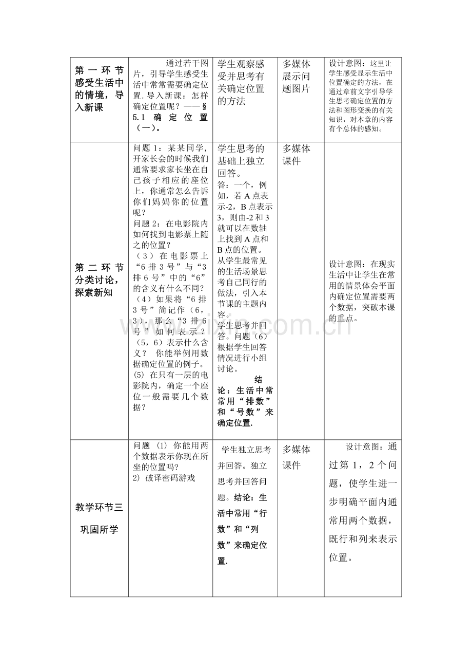 位置确定教学设计.doc_第2页