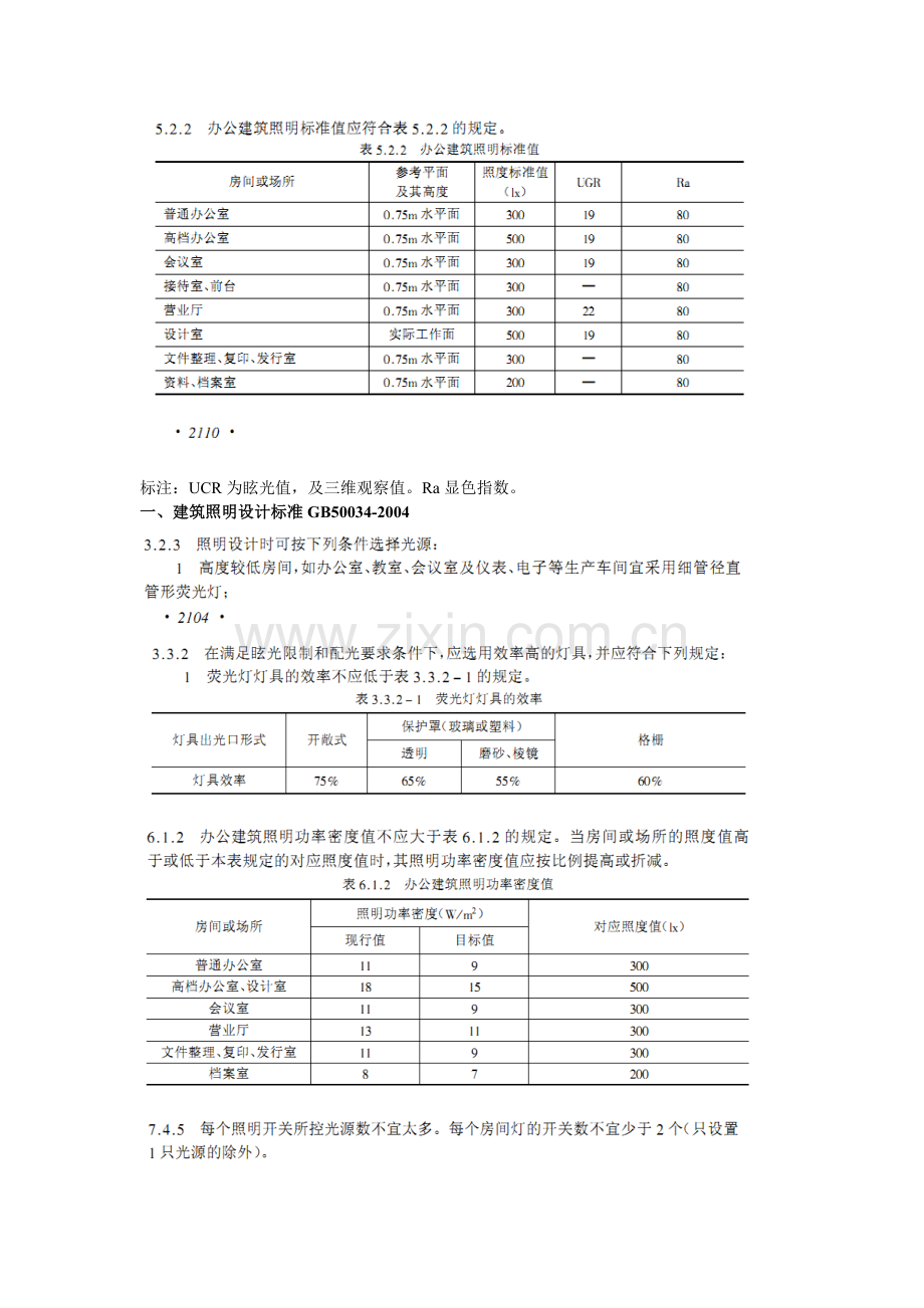 强电照明设计规范.doc_第1页