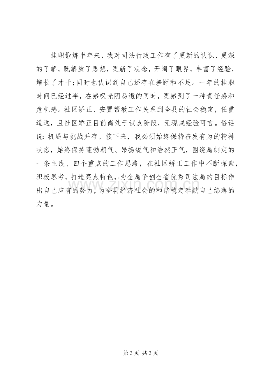 司法局挂职锻炼心得体会.docx_第3页