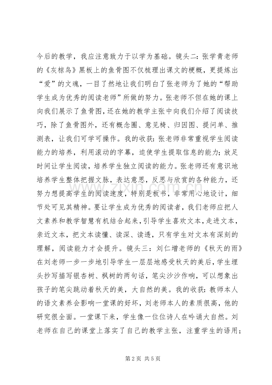 学科带头人培养对象第二次培训体会.docx_第2页