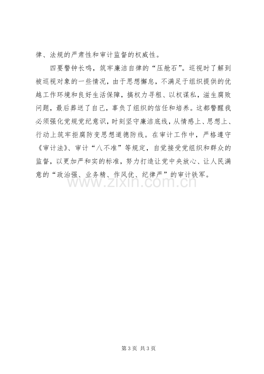 参加巡视工作心得.docx_第3页