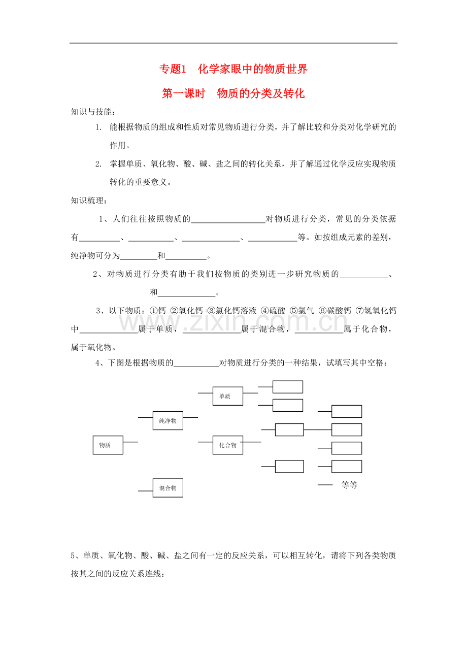 江苏淮阴中学2012高中语文-1.1-丰富多彩的化学物质(第1课时)学案-苏教版必修1.doc_第1页