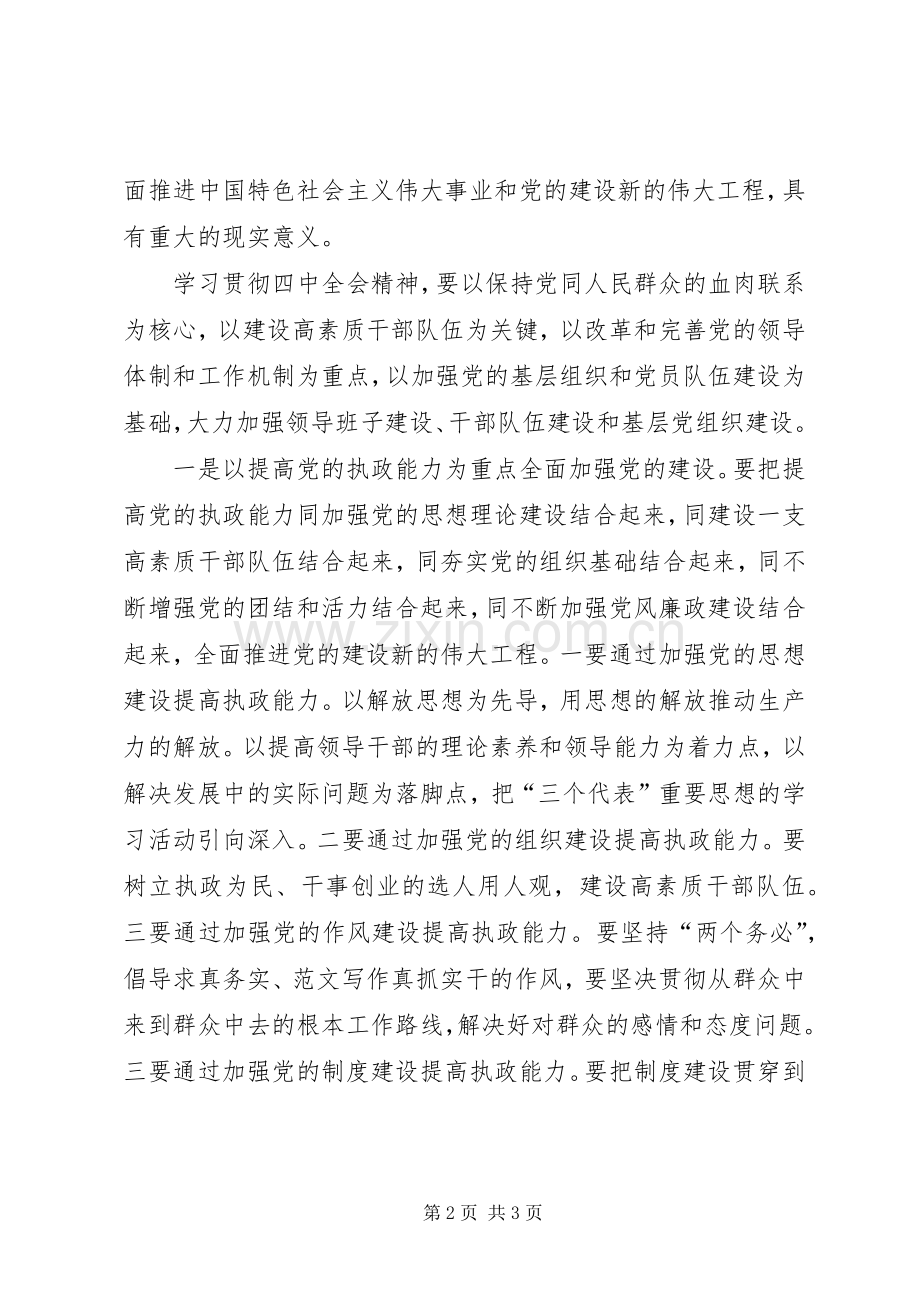 优秀心得体会范文：学习党的十六届四中全会精神心得体会.docx_第2页