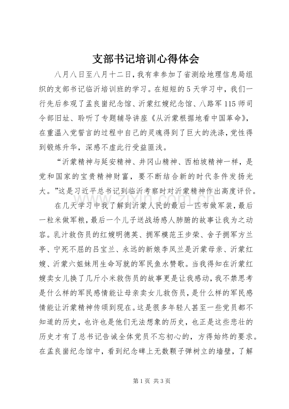 支部书记培训心得体会.docx_第1页