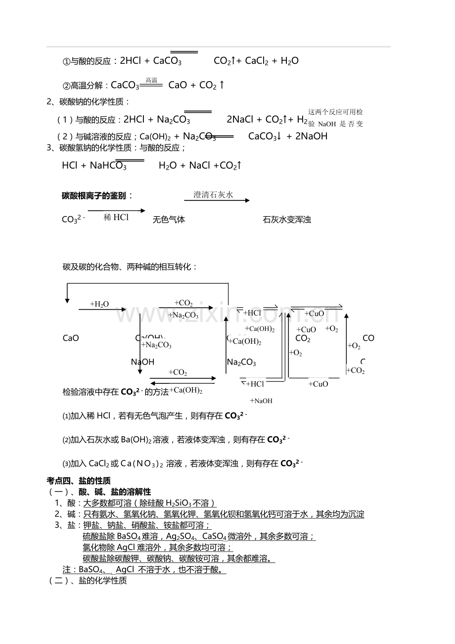 人教版九年级化学知识点总结：第十一章盐化肥.doc_第2页