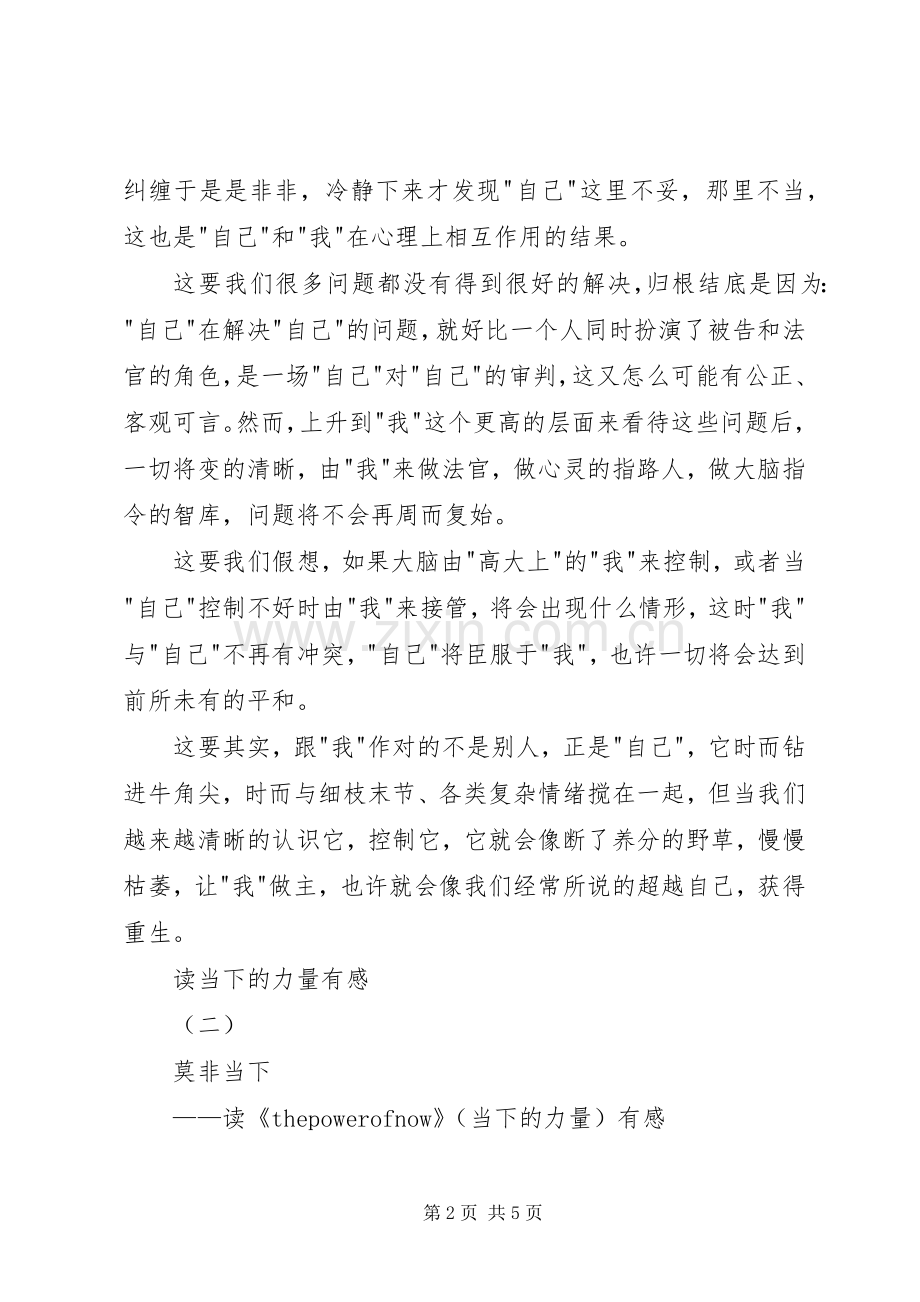 读当下的力量有感.docx_第2页