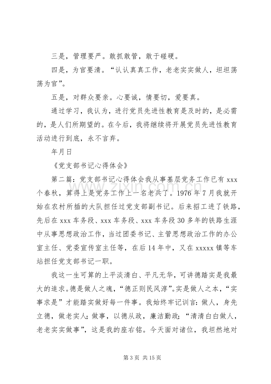 党支部书记心得体会.docx_第3页