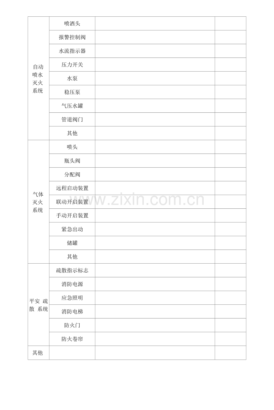 建筑消防设施维修保养记录.docx_第2页