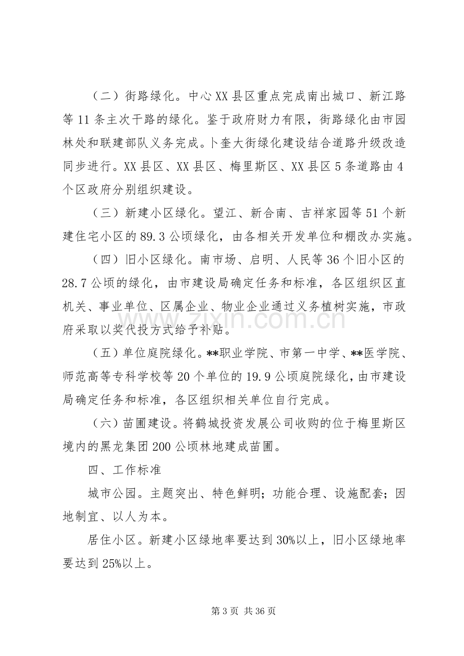 政府办XX年XX县区绿化方案.docx_第3页