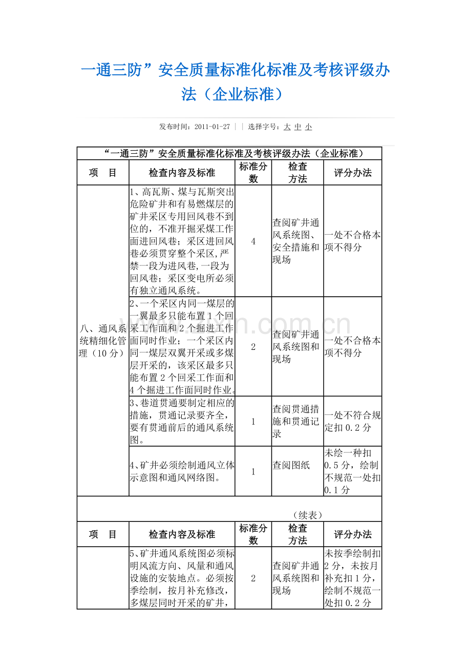 一通三防标准.doc_第1页