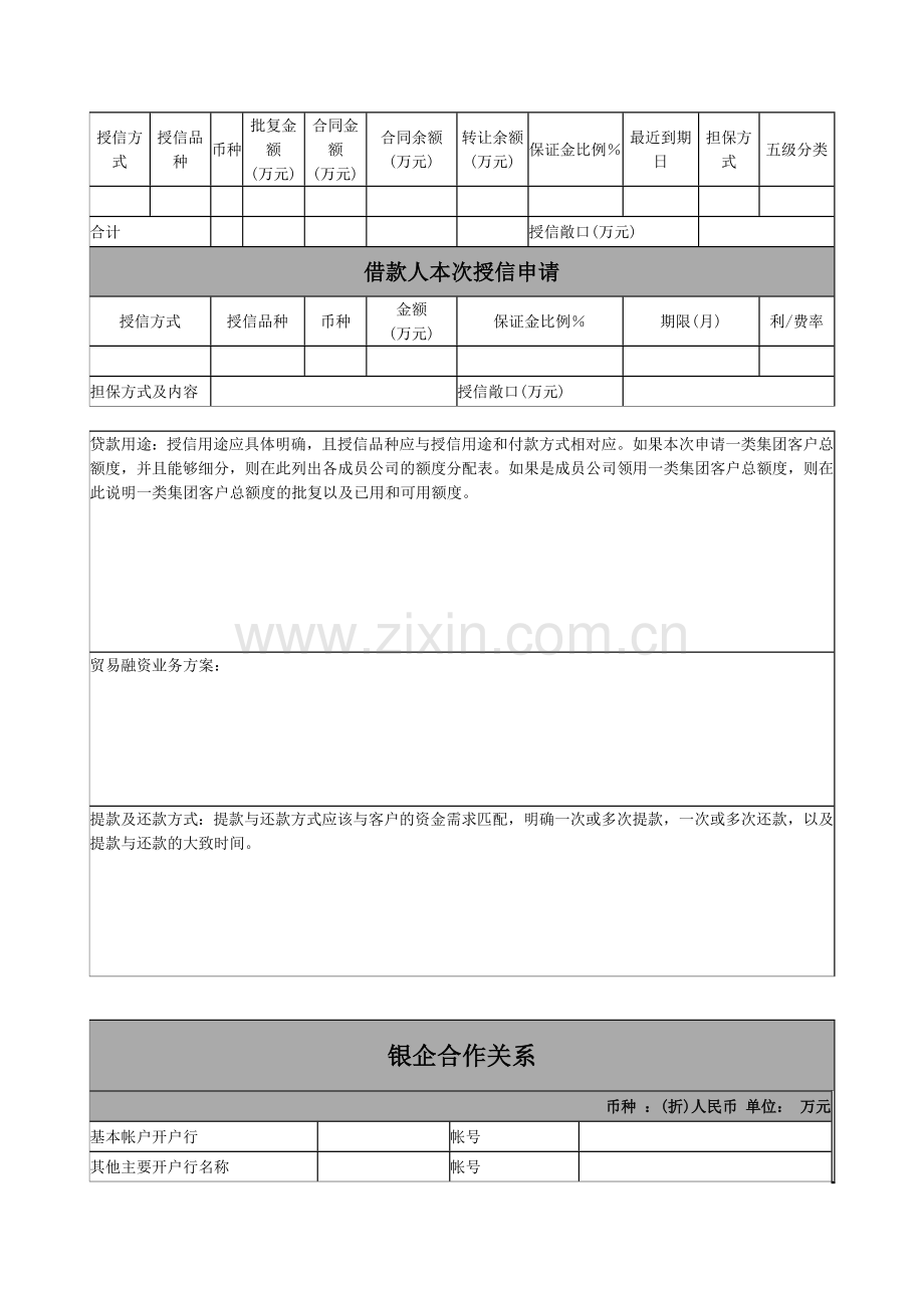 银行流动资金贷款(一般行业)授信调查报告-(模版).docx_第3页