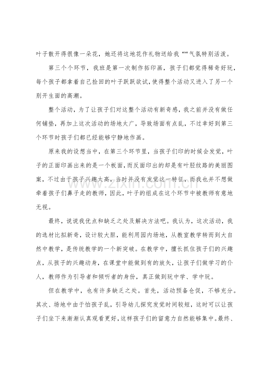 大班主题有趣的棕榈叶教案反思.doc_第3页