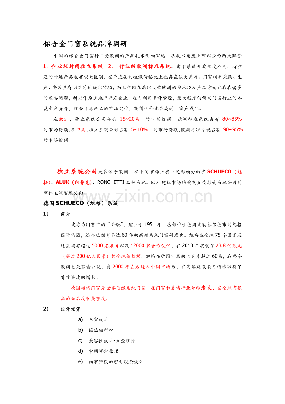 铝合金门窗系统品牌.docx_第1页