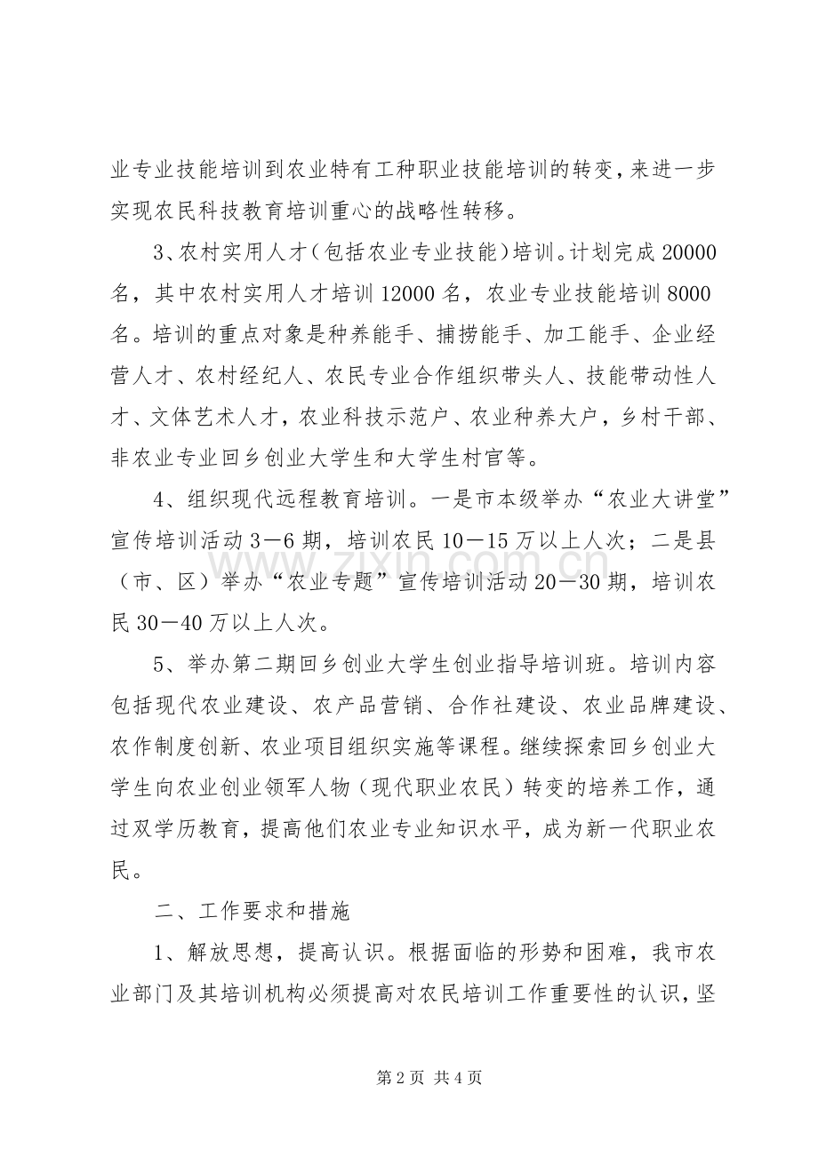 农民科技培训会领导讲话.docx_第2页