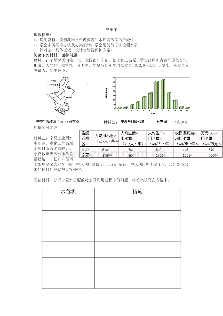 第三节水资源的利用与保护.docx_第1页