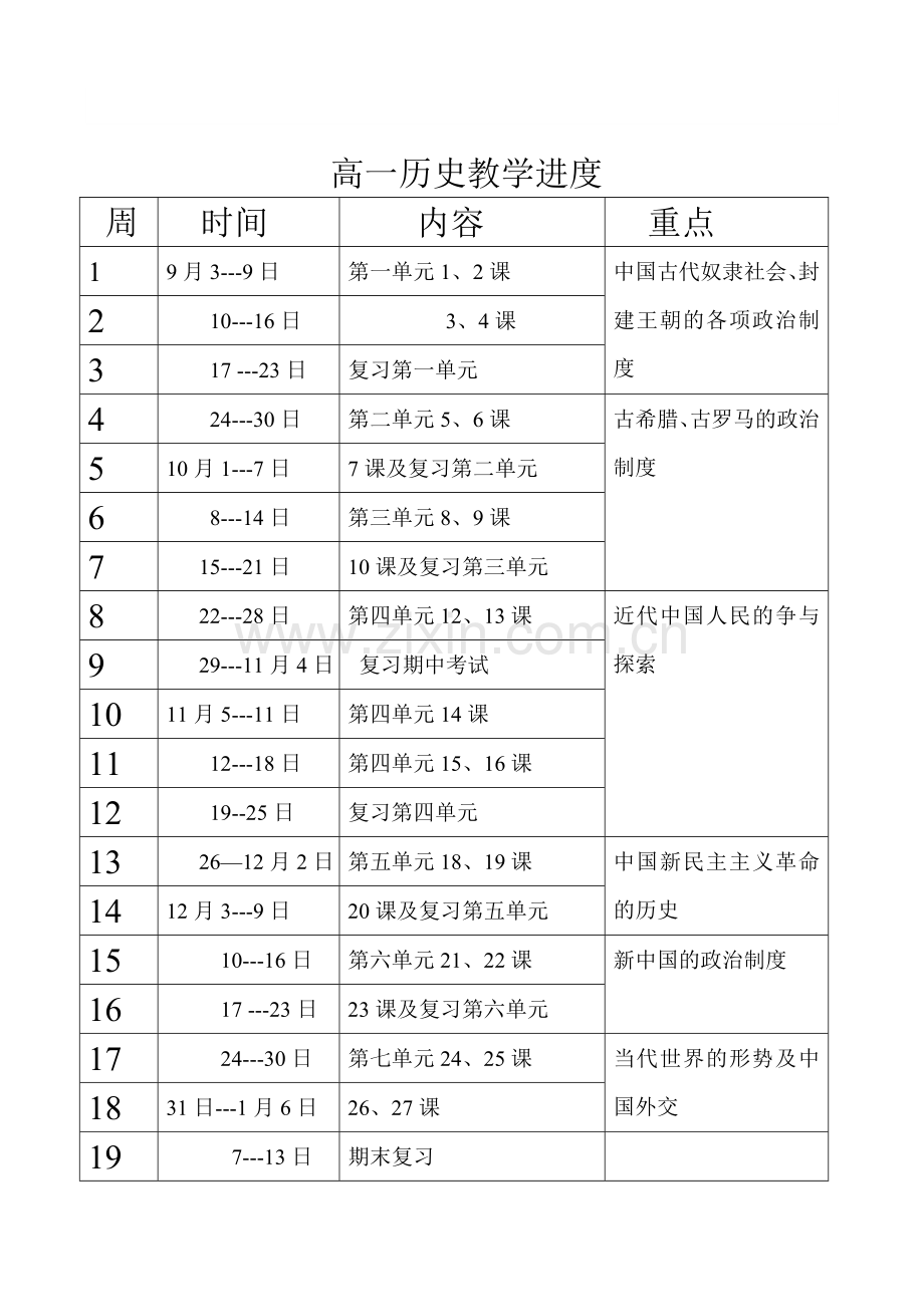 高一历史教学工作计.doc_第3页