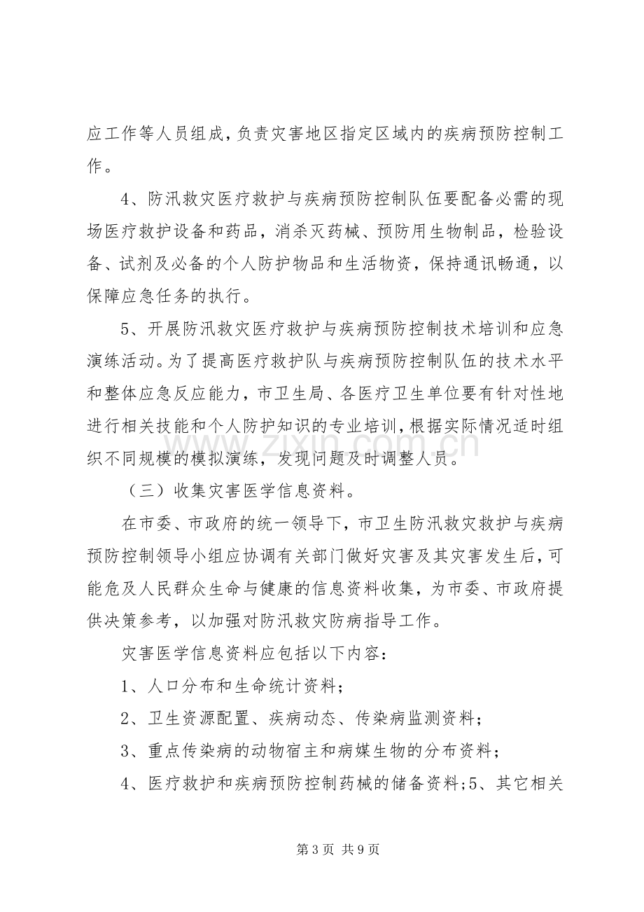 某市卫生系统防汛应急处理预案范文.docx_第3页