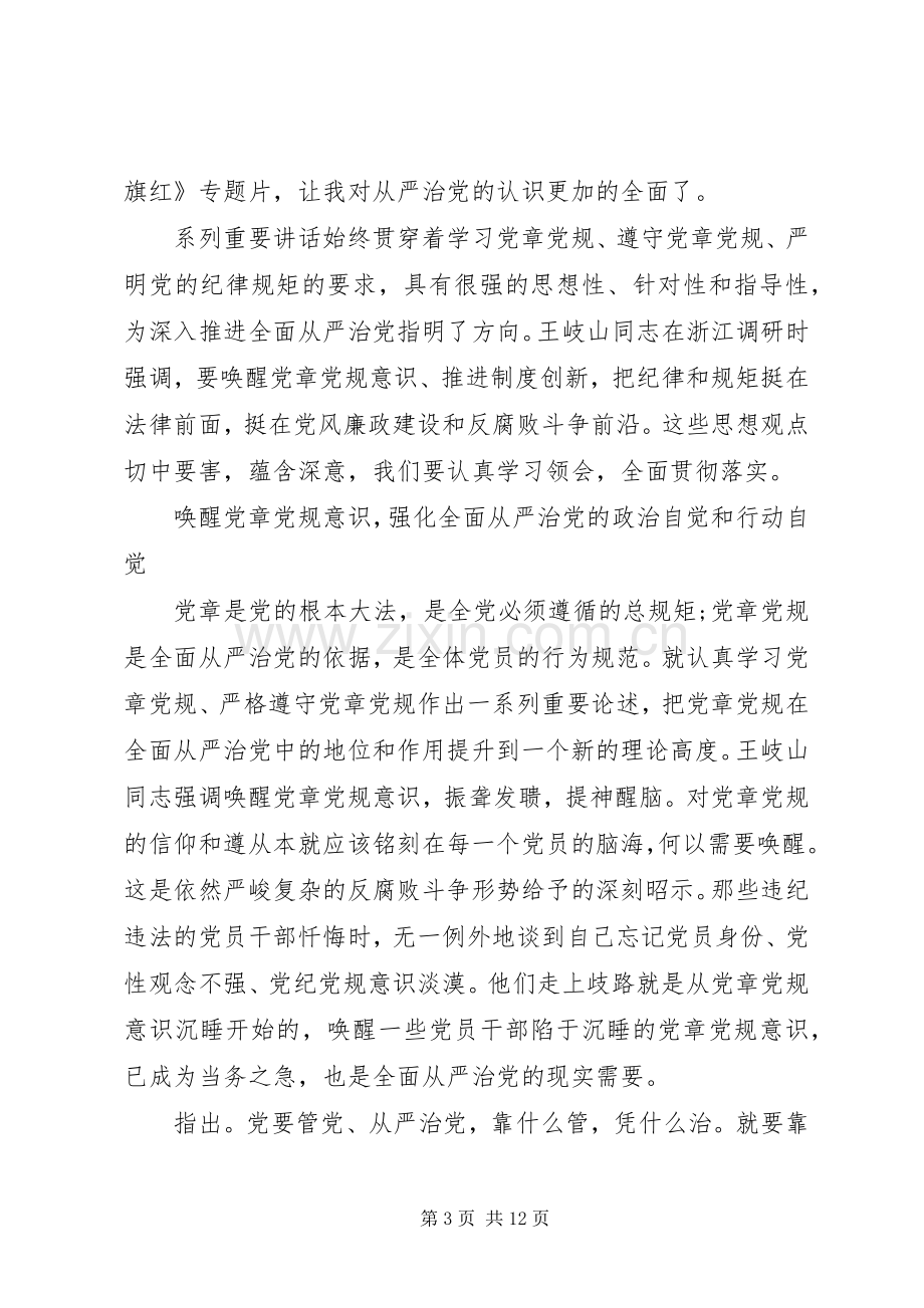 观看南粤党旗红心得体会20XX年字.docx_第3页