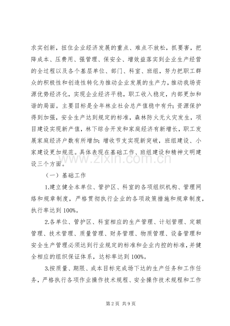 林场摆脱经济危困活动实施方案.docx_第2页