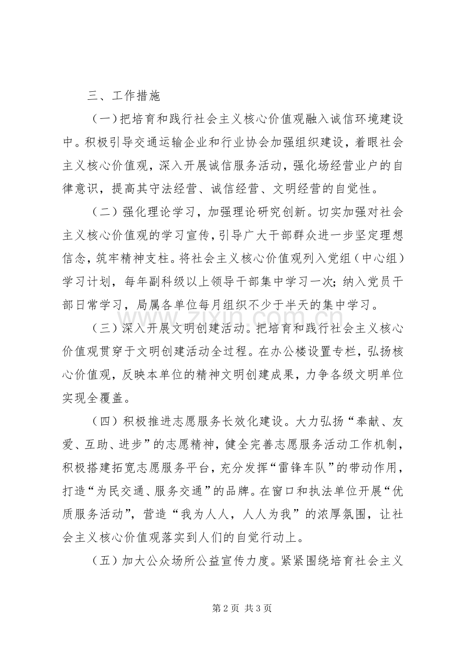 践行社会主义核心价值观活动实施方案.docx_第2页