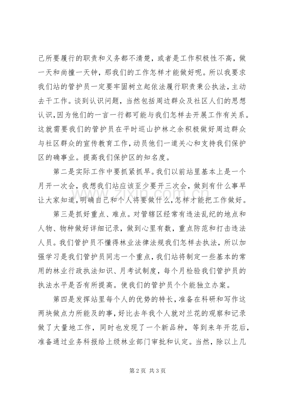 森林站长竞岗演讲稿.docx_第2页