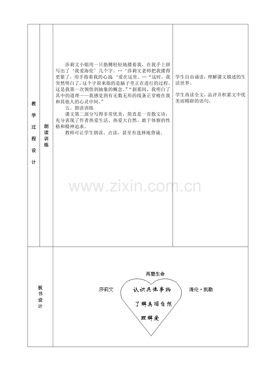 《再塑生命》表格式教案.doc_第3页