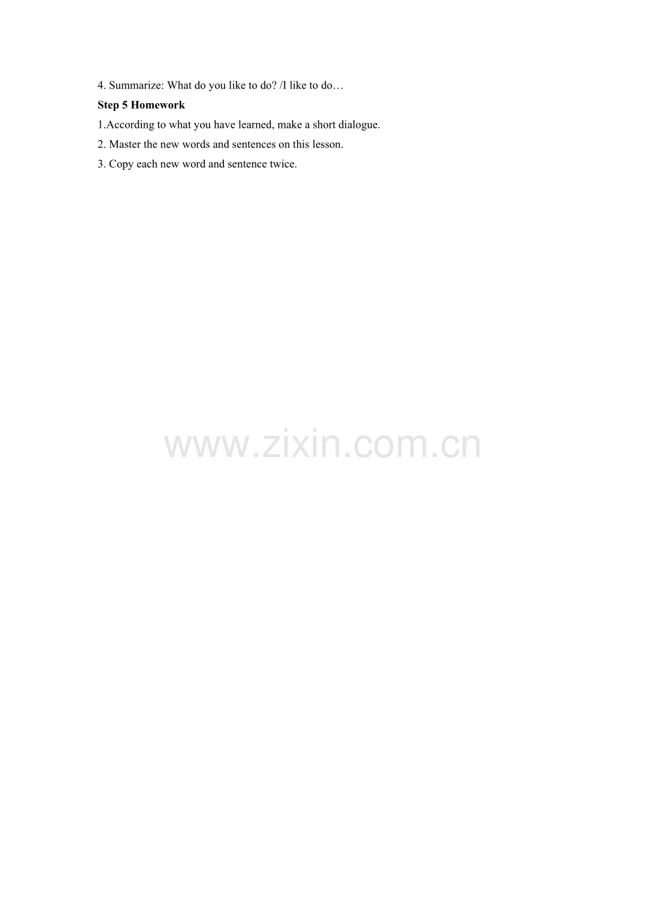 Unit-3-Lesson-17-What-Do-You-Like-to-Do-教案-2.doc_第2页