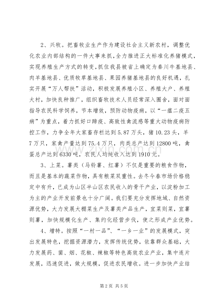 在新农村建设中发挥职能作用发言材料.docx_第2页