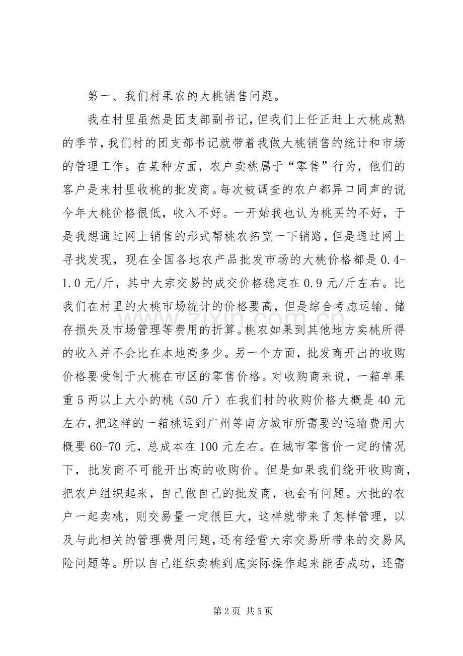 挂职村团支部书记心得体会.docx_第2页