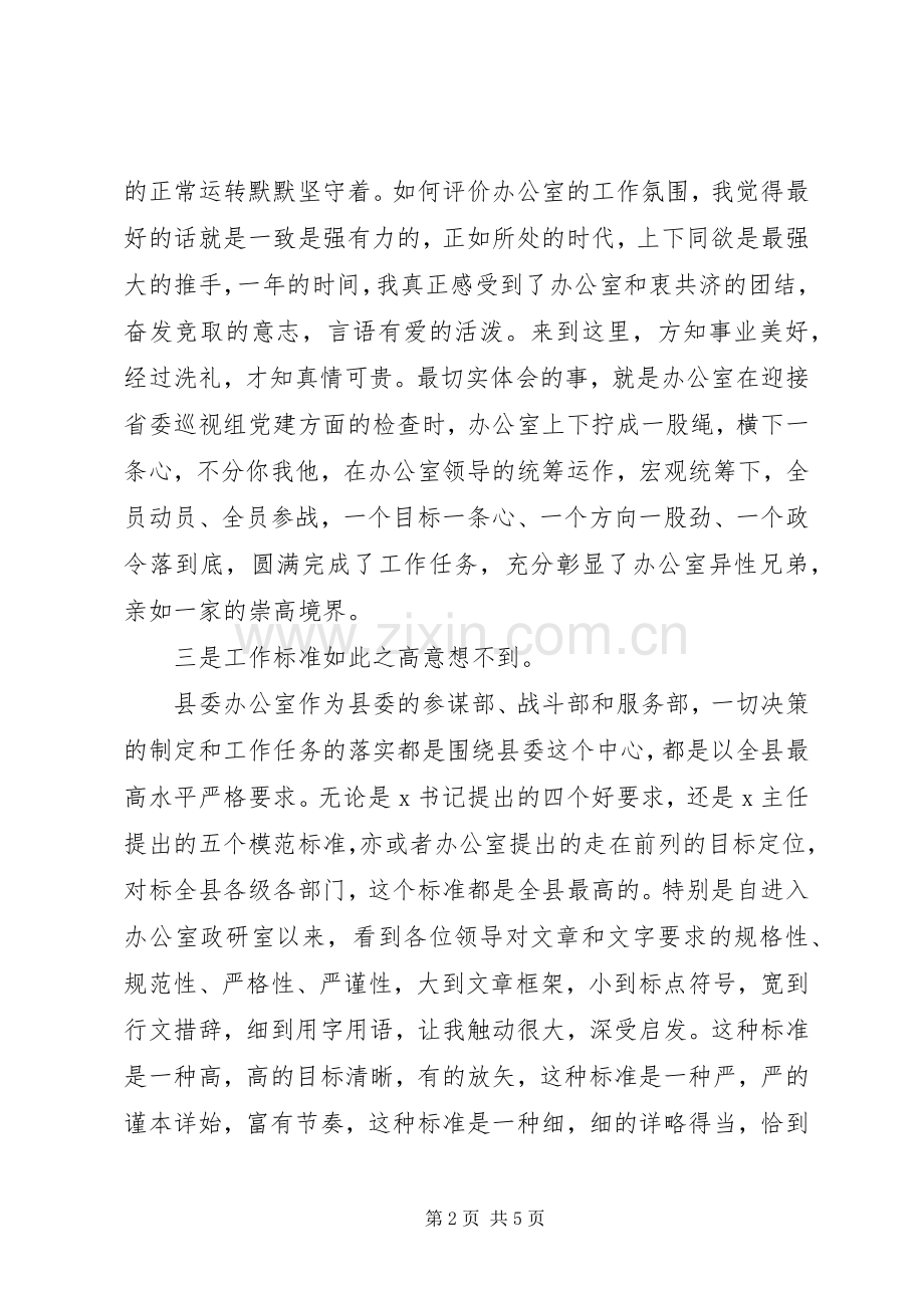 县委办公室干部五四青年干部座谈会发言.docx_第2页