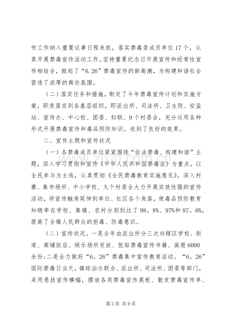 健康人生绿色无毒毒品预防教育心得体会多篇20XX年.docx_第2页