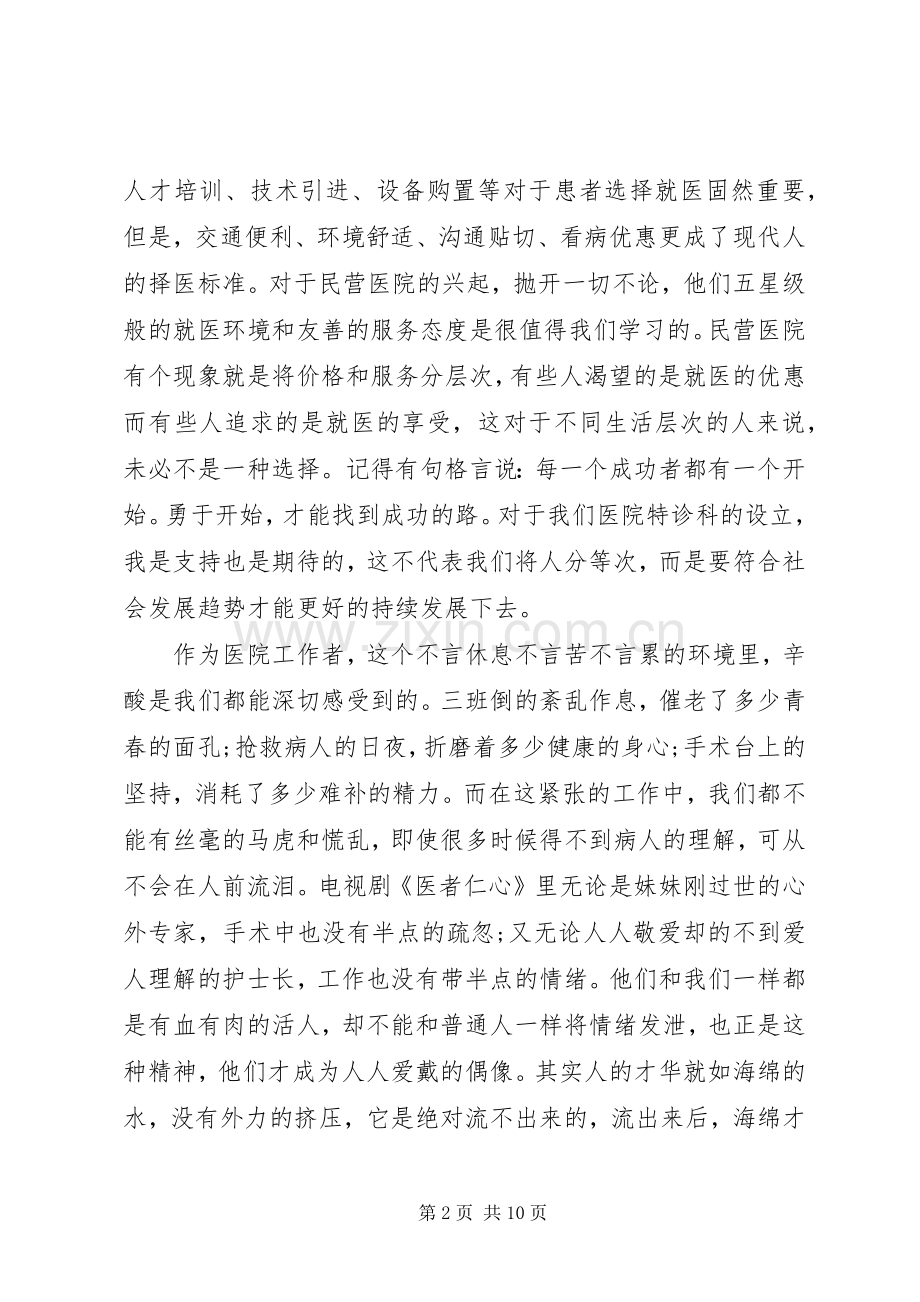 医生关于履职尽责演讲稿.docx_第2页