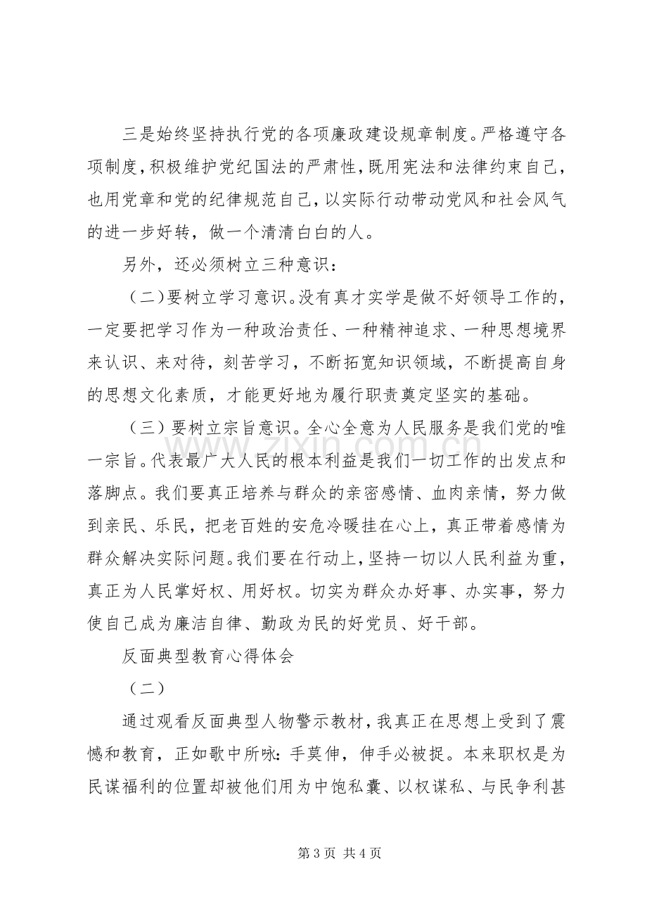 反面典型教育心得体会两篇.docx_第3页